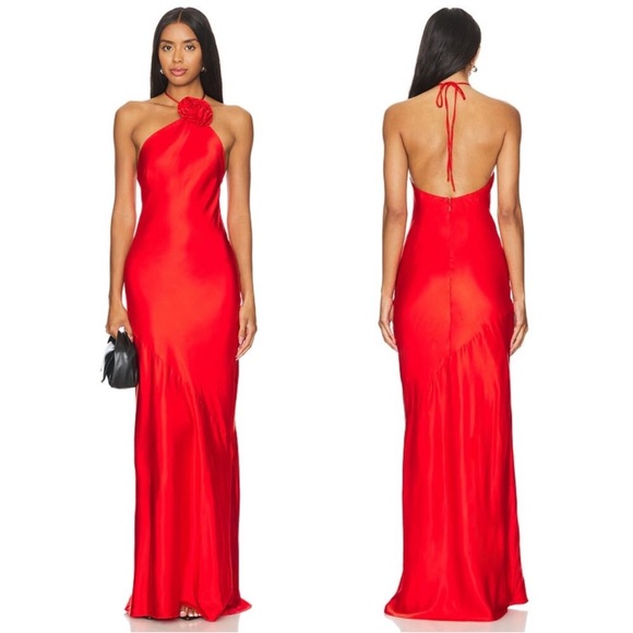 Lovers + Friends Red Maxi Dress - Picture 1 of 6